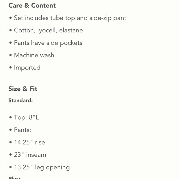 Anthropologie Maeve Tube Top and Wide Leg Pant Set - Picture 11 of 12